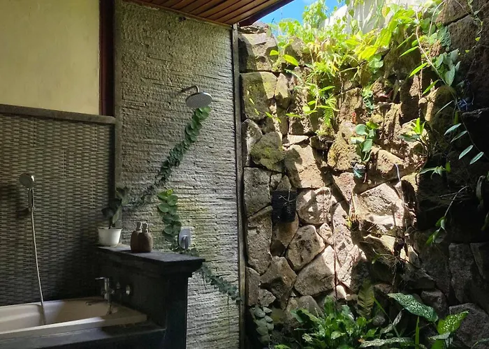 アパート Widi's House With Jungle Lush View ウブド