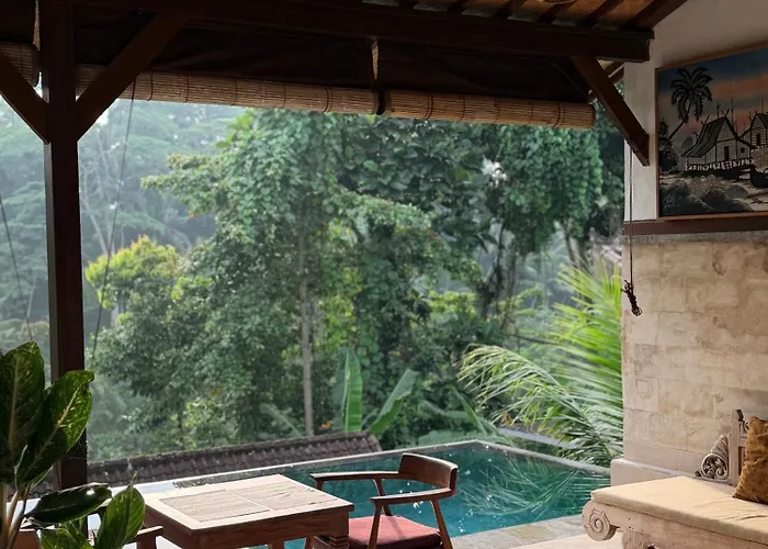 アパート Widi's House With Jungle Lush View
